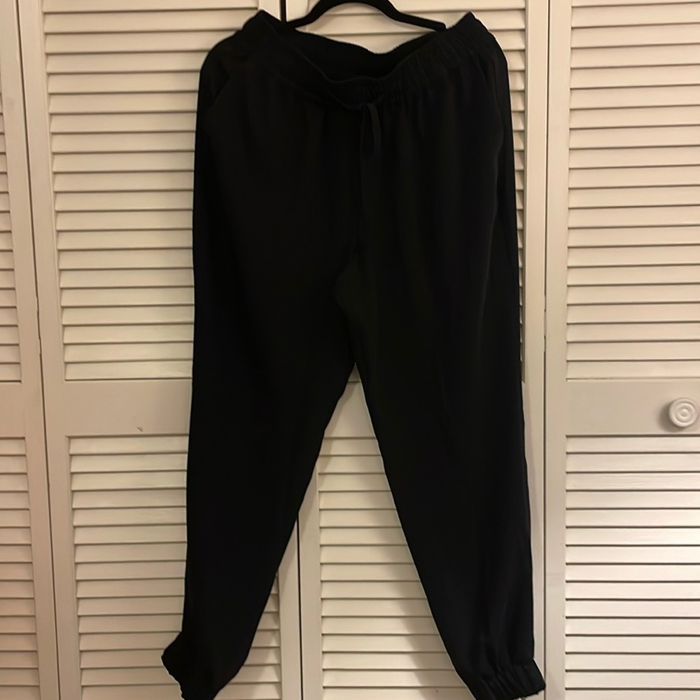 Black Bar III Polyester dressy joggers